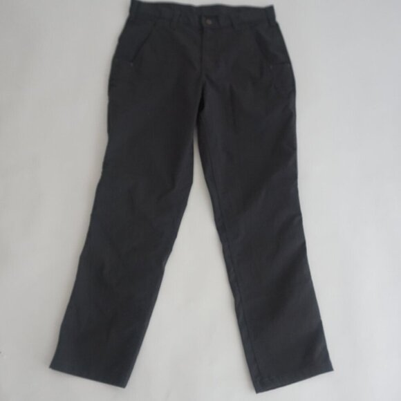 Carhartt Dark Gray Relaxed Fit Right Thigh Hidden Pocket Tactical Pants 29x30 - Picture 2 of 12